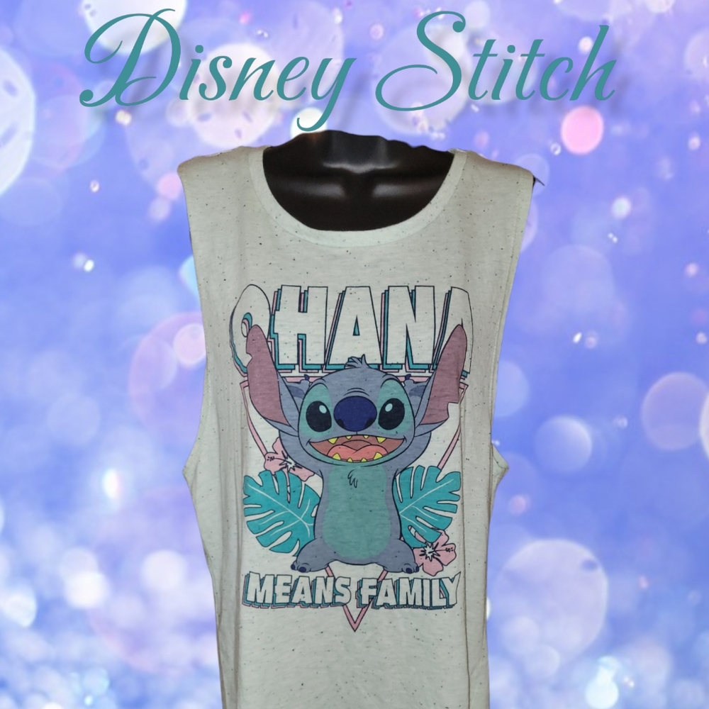 Disney Stitch Ohana Tee Sz M